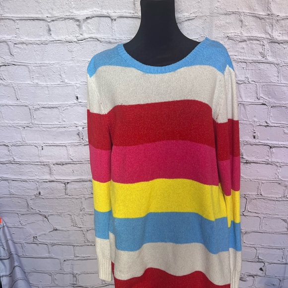 Free for all multi color sweater large - Picture 2 of 4